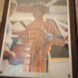 Autographed framed photograph Dale Earnhardt